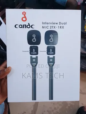 Candic Wireless Interview Dual Microphone 2Tx + 1RX