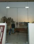 Frameless Glass Door Installation - 1