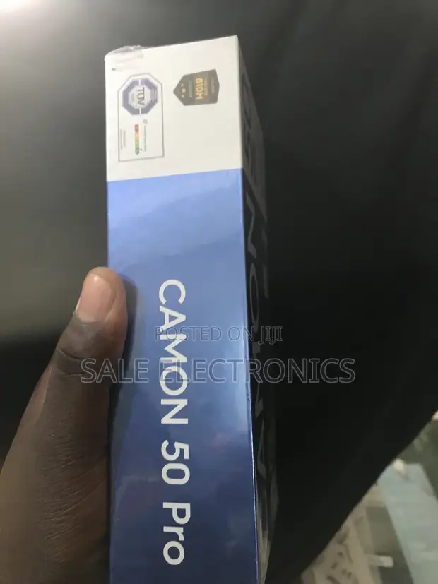 New Tecno Camon 50 Pro 256GB Black - 1