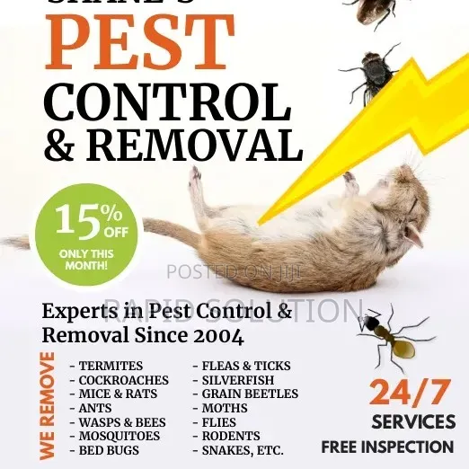Fumigation and Pest Control Services - 1