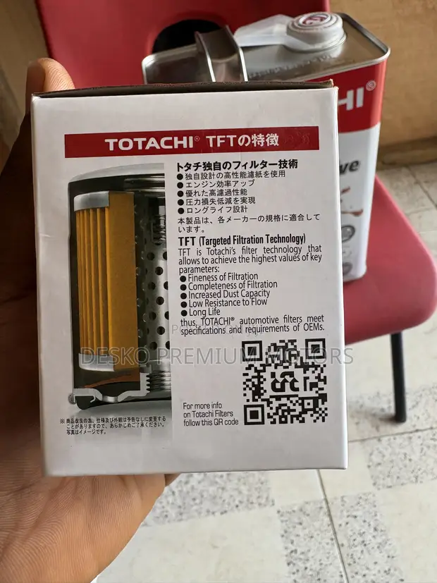 Totachi Fully Synthetic Engine Oil & Filter - 1