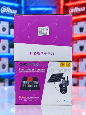 SPARK JA-S13B-4G Smart Solar Triple Lens CCTV Camera