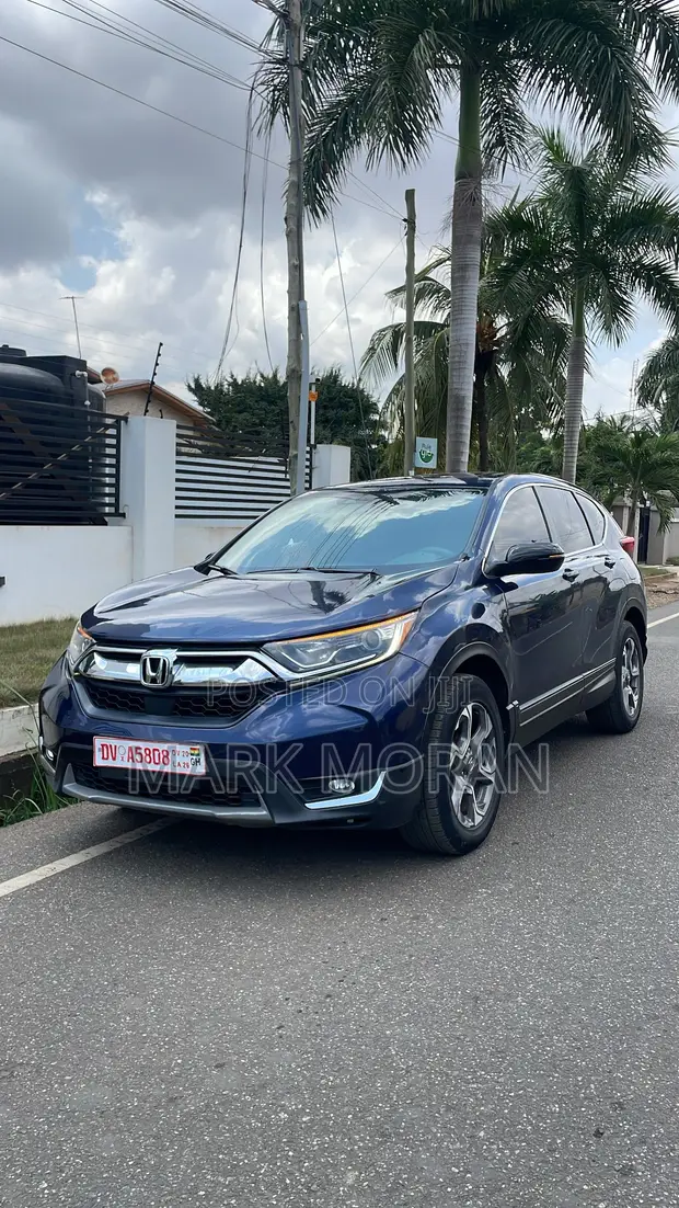 2018 Honda CR-V EX AWD Blue - 1