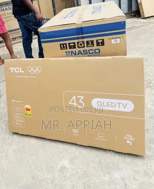 Affordable TCL 43” QLED Smart Android TV