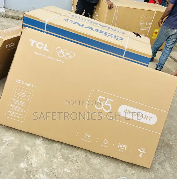 Brand New TCL 55 Inch Frameless Smart UHD LED TV - 1