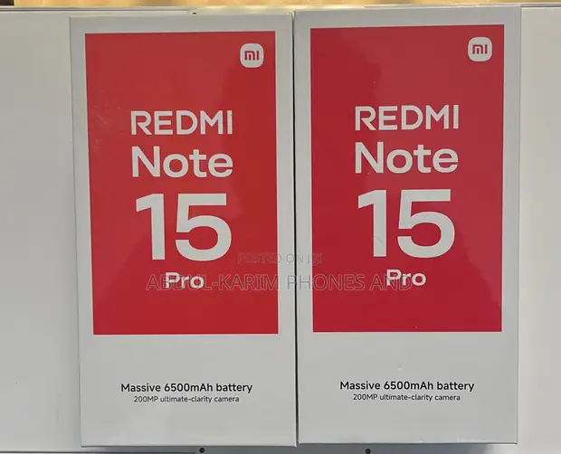 New Xiaomi Redmi Note 15 Pro 256GB - 1