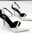 Zara Spool Heel Shoes - Multicolor - 3