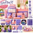 4-in-1 School Bag Set with Tote and Pencil Case - 2