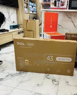 Extremely Affordable TCL 43” QLED Smart TV (Black)