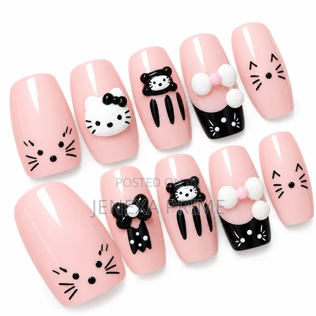 Hello Kitty Press-on Nails - 1