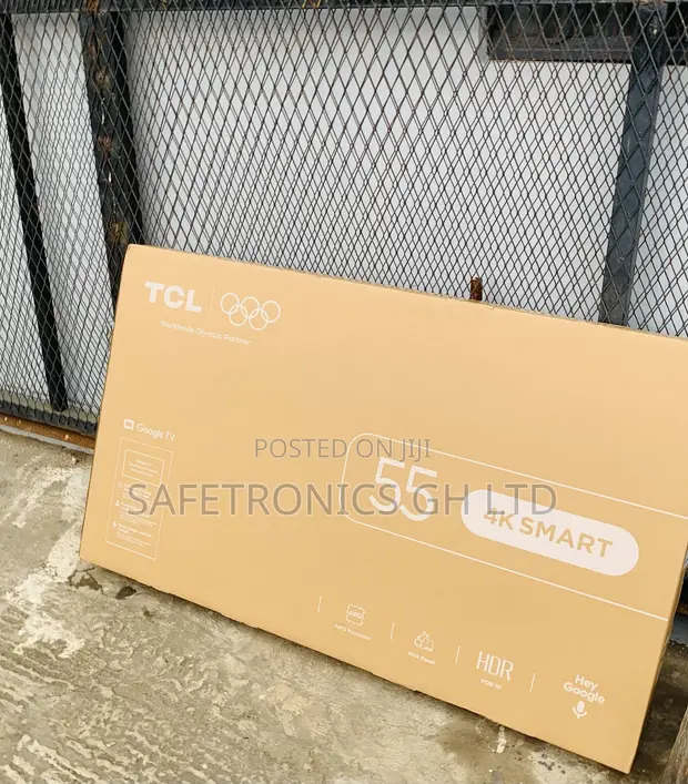 Frameless TCL 55-Inch 4K UHD Smart LED TV - 1