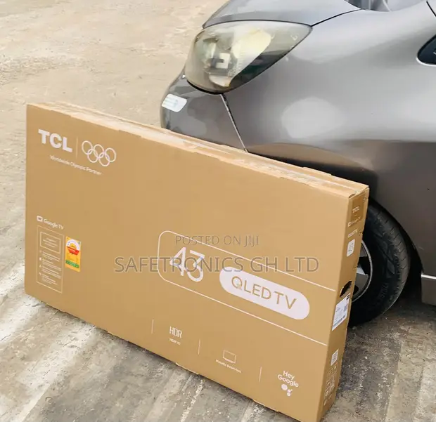 Ultra Modern 43 Inch TCL QLED 2K Smart Android TV - 1