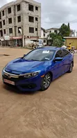 Honda Civic Si Sedan 2018 Blue - 4