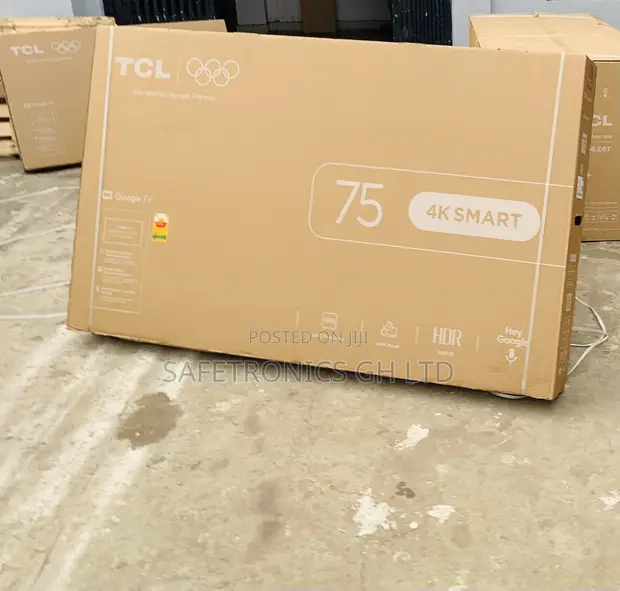 TCL 75 Inch 4K UHD Smart Android TV - 1