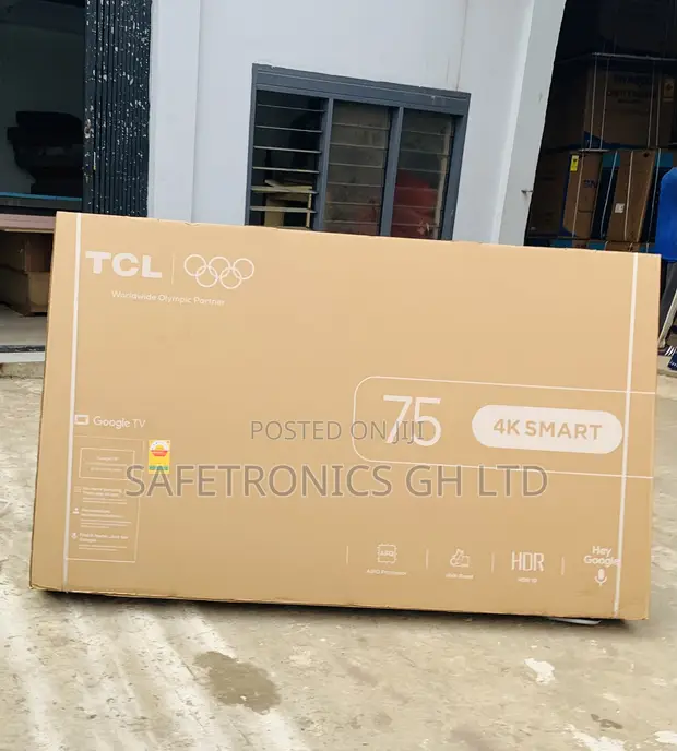 TCL 75-inch UHD 4K Smart Android TV - 1