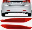 Hyundai Elantra 2011-2013 Rear Bumper Reflector Light Pair - 5