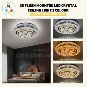 500mm 3-Color LED Ceiling Light