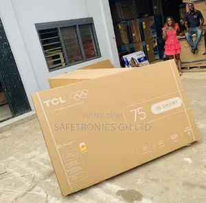 Brand New TCL 75" UHD 4K Smart Android TV