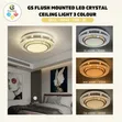 Sumalian 3-Color LED Ceiling Light with Remote - 1