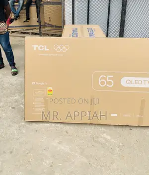 Sealed Box TCL 64” QLED 4K Smart TV
