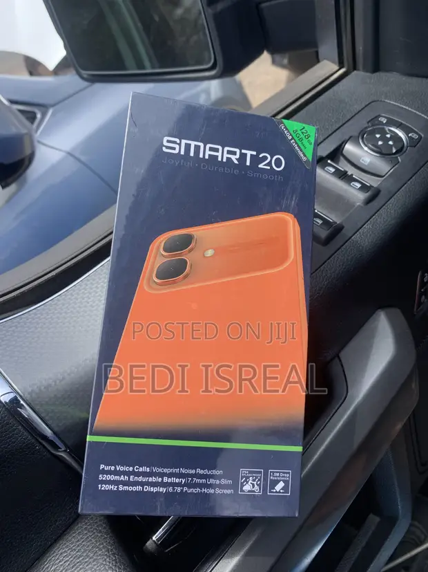 New Infinix Smart 20 128GB Black - 1