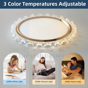 3 Temperature Adjustment Ceiling Light - 48W/72W