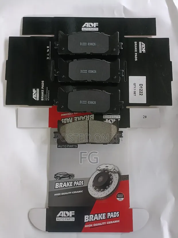 Toyota Camry Front and Back Ceramic Brake Pads - 1