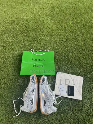 Bottega Veneta Silver Shoes