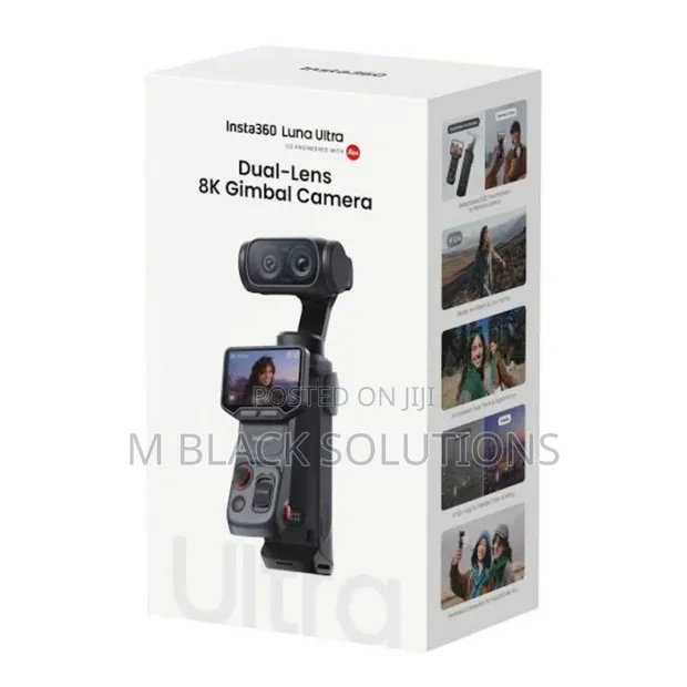 Insta360 Luna Ultra 8K Dual Lens Gimbal Camera - 1
