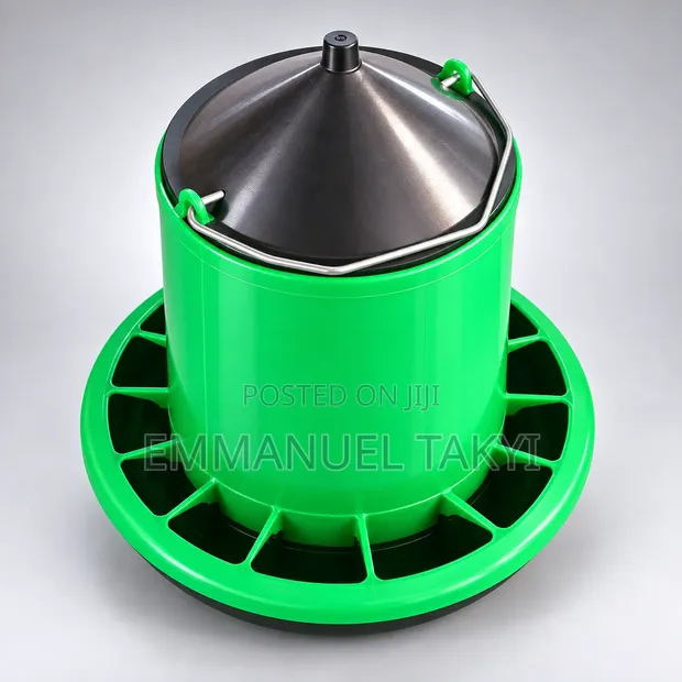 Brand New Chicken Feeders - Green - 1