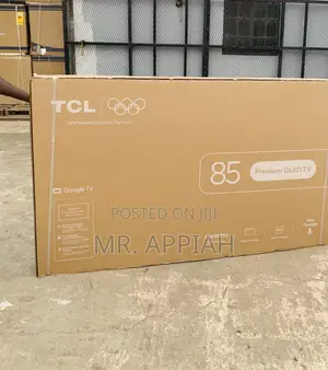 TCL 85" QLED 4K Smart TV (Black)