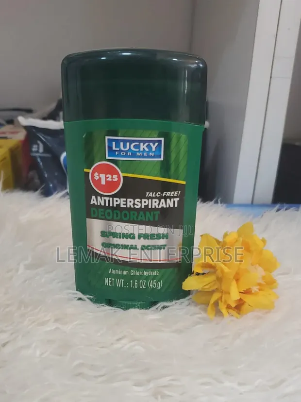 Lucky for Men Antiperspirant Deodorant Spring Fresh Scent - 1