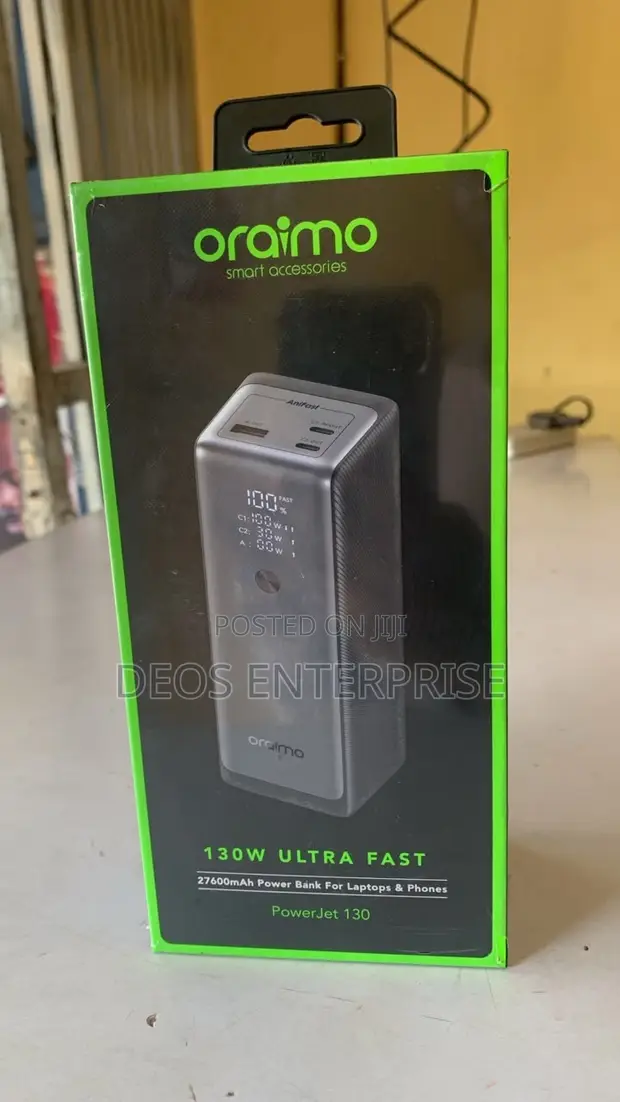 Oraimo PowerJet 130 Laptop Power Bank - 1