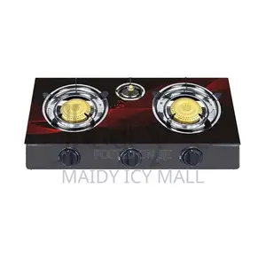 Brand New 3-Burner Automatic Glass Gas Cooker