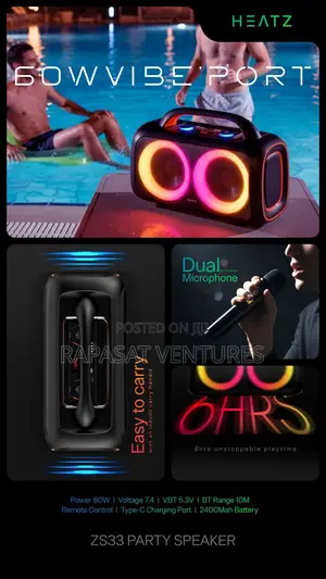 Heatz ZS33 Party Speaker
