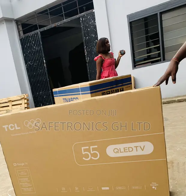Essential Modern 55" QLED Smart Android TV - 1