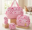 Baby Nappy Diaper Bag - Pink - 1