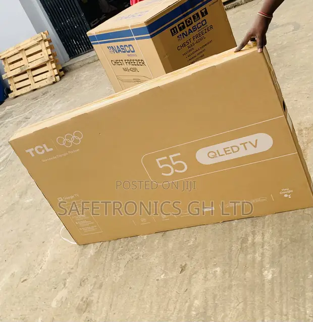 TCL 55-Inch 4K QLED UHD Android TV - 1