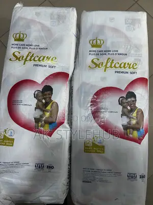 Softcare Diapers - Small, Medium, Large