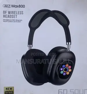 AKZ Max800 Wireless Headphones