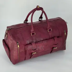 Hermes Duffel Bag - Black, Large, Genuine Leather