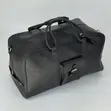 Hermes Duffel Bag - Black, Large, Genuine Leather - 2