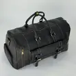 Hermes Duffel Bag - Black, Large, Genuine Leather - 4