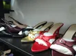 Zara Classic Multicolor Suede & Faux Leather Heels - 1