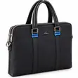 Genuine Men's Leather Laptop Bag - Mont Blanc - 2