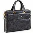 Genuine Men's Leather Laptop Bag - Mont Blanc - 4