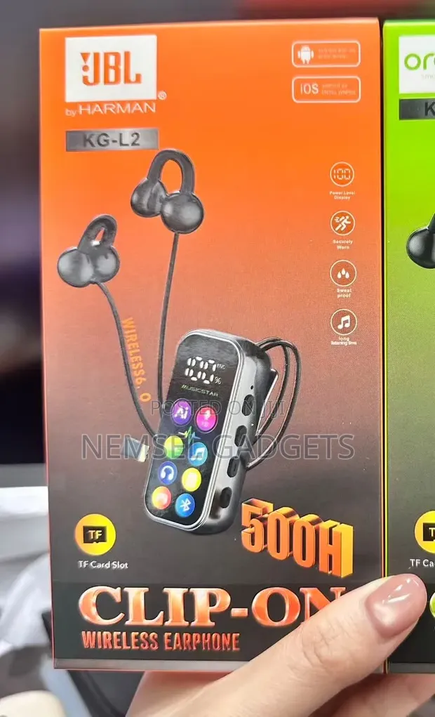 Clip-on Wireless Earphones - JBL KG-L2 - 1