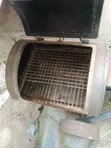 Heavy-Duty Vertical Offset Charcoal BBQ Smoker Grill - 4