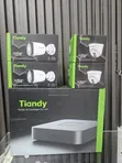 Tiandy 2MP Full Color IP CCTV Camera Kit with Audio - 1