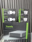 Tiandy 2MP Full Color IP CCTV Camera Kit with Audio - 2